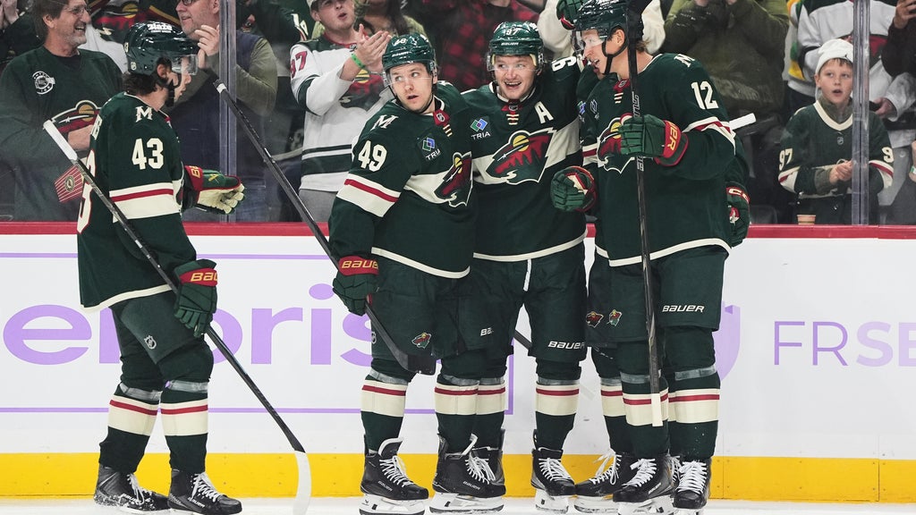 Kaprizov, Wallstedt lead Minnesota Wild to 2-1 victory over Columbus Blue Jackets — WCCO / CBS Minnesota, Medina Sports news