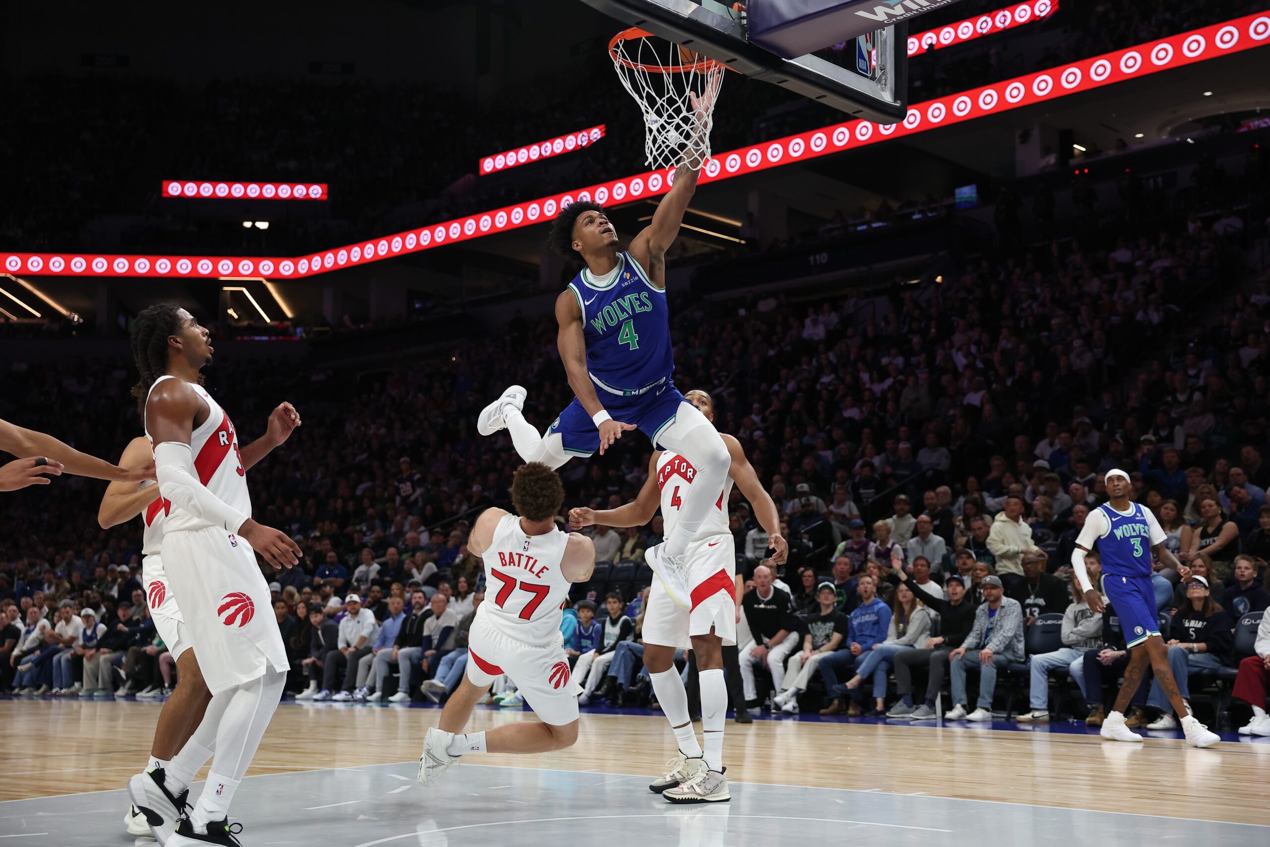 Timberwolves stay unbeaten with 117-94 win over Raptors in home opener — KSTP 5, Medina Sports news