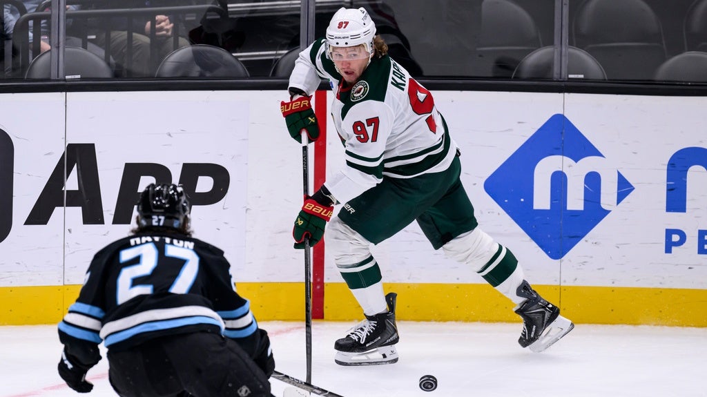Kaprizov has goal, assist, as Wild end road trip with impressive win over Utah — KSTP 5