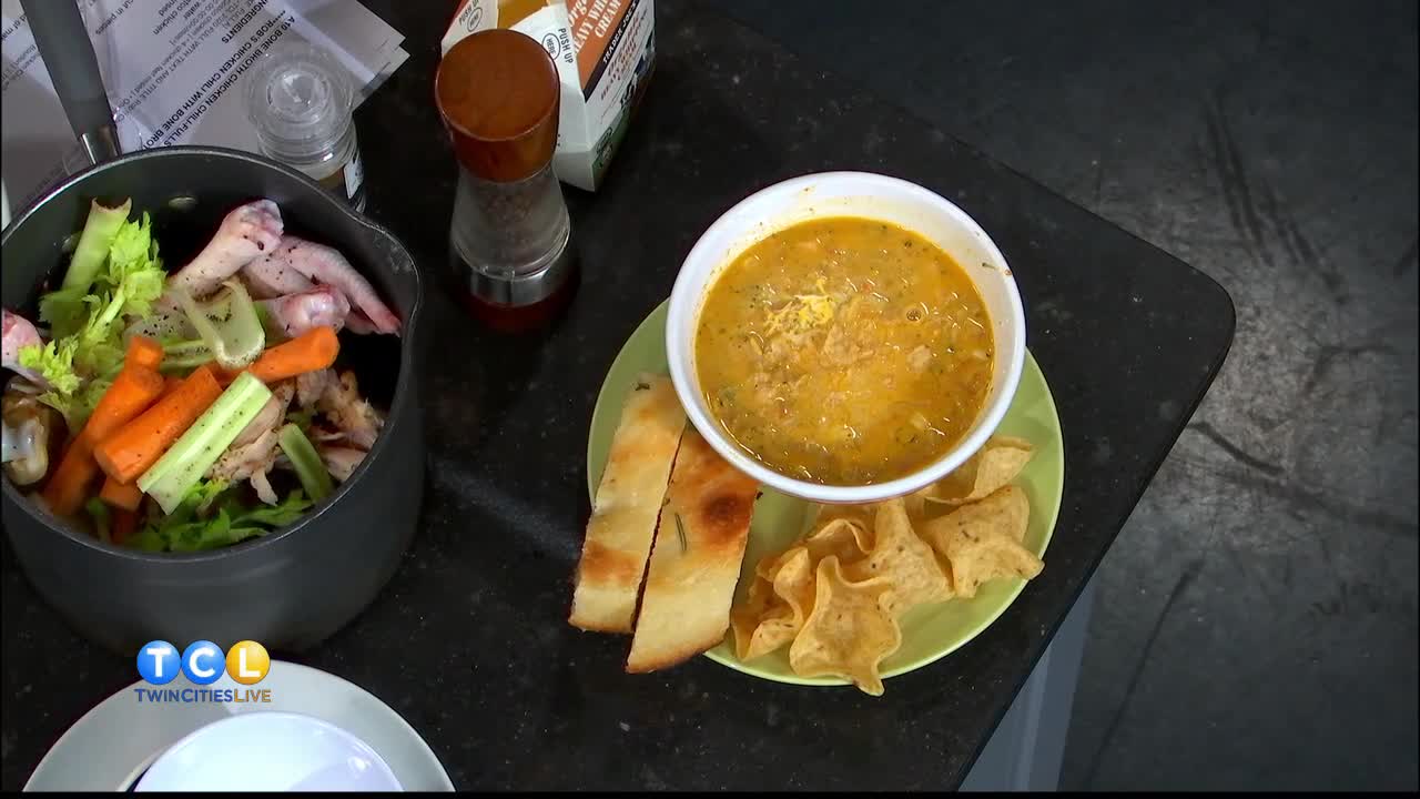 Rob’s Chicken Chili with Bone Broth — KSTP 5, Medina Business news