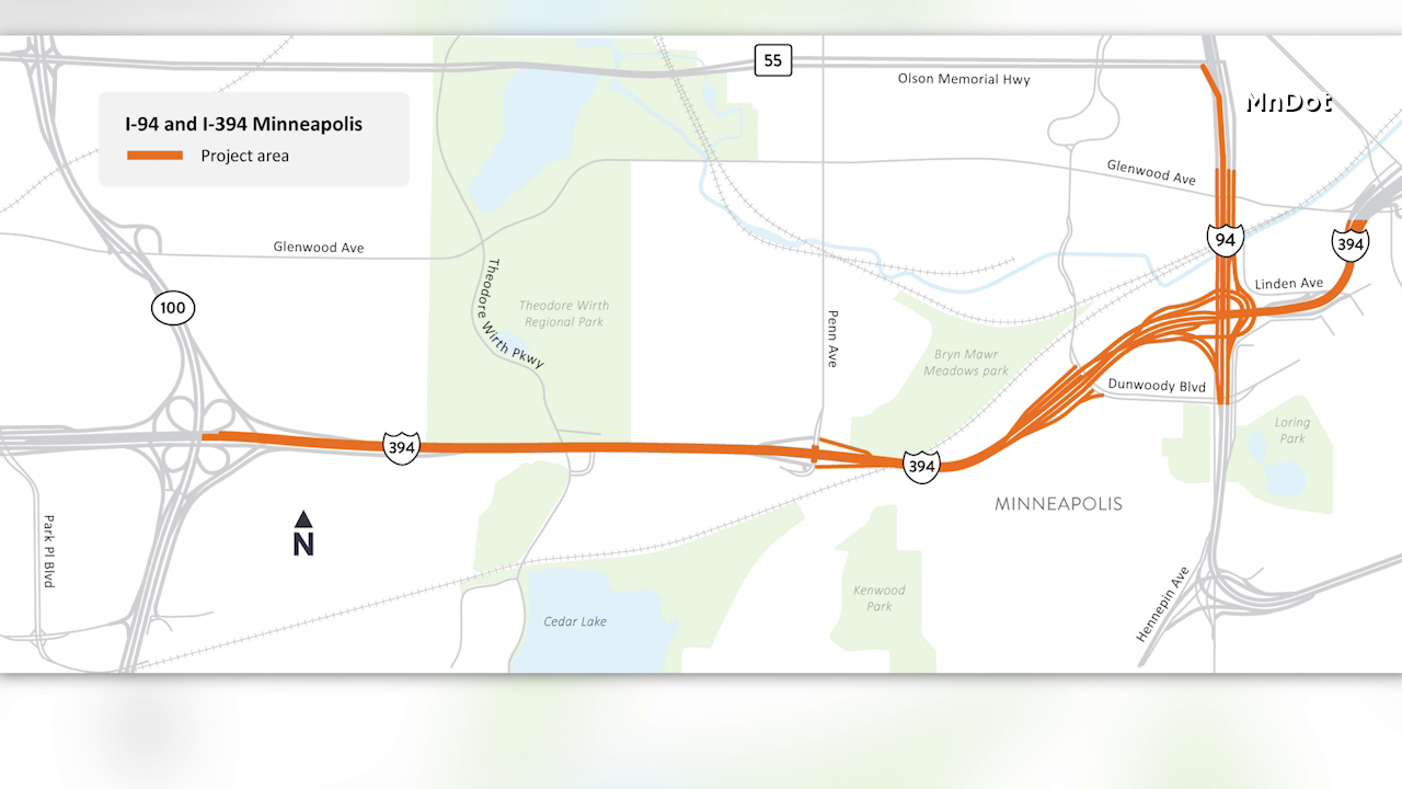 Eastbound I-394 in Minneapolis closing all weekend for highway repairs — KSTP 5, Medina Business news
