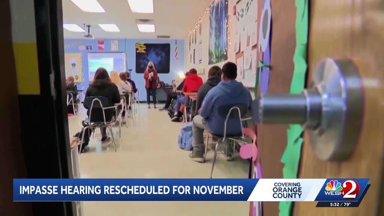 Orange County Public Schools suspends special impasse hearing — WESH 2 Orlando, Medina Health news