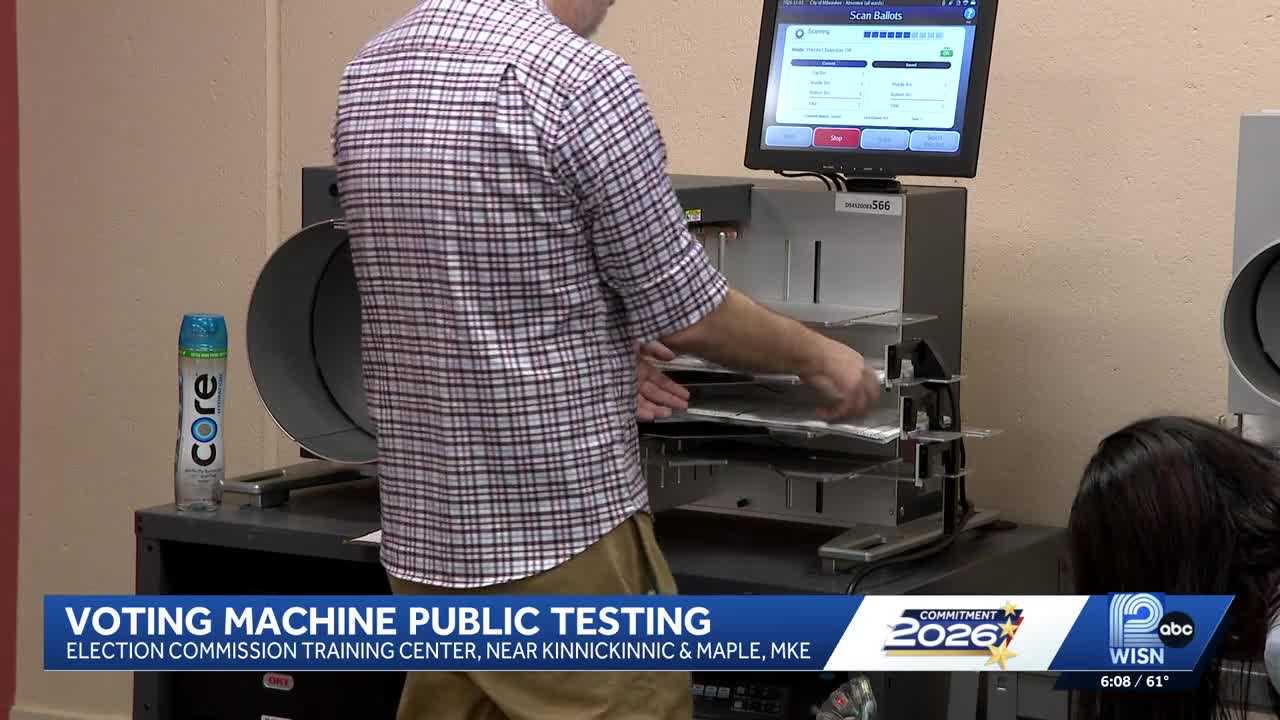 Milwaukee election officials test voting machines to prevent errors ahead of general election — WISN 12 Milwaukee, Medina Community news