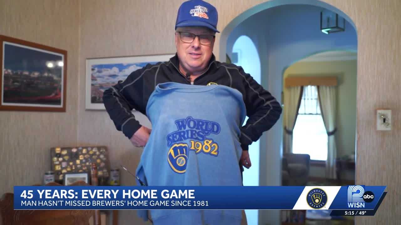 He hasn't missed a game since 1981, now he's hoping for a World Series win — WISN 12 Milwaukee, Medina Sports news