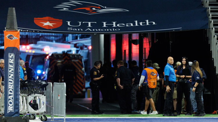 Military member dies after falling while rappelling from Alamodome's ceiling before UTSA vs. Navy game — NewsWest 9 (Permian Basin), Medina Sports news