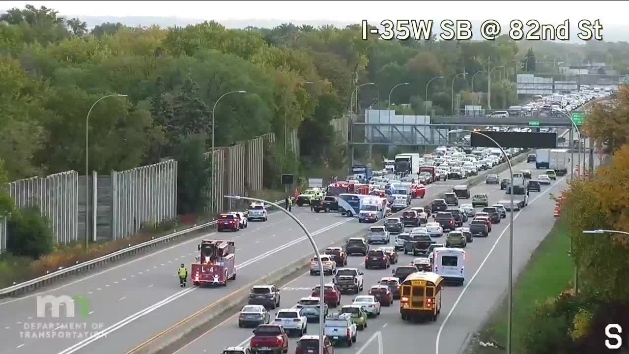Bloomington I-35W wrong-way crash leaves 2 with life-threatening injuries — FOX 9